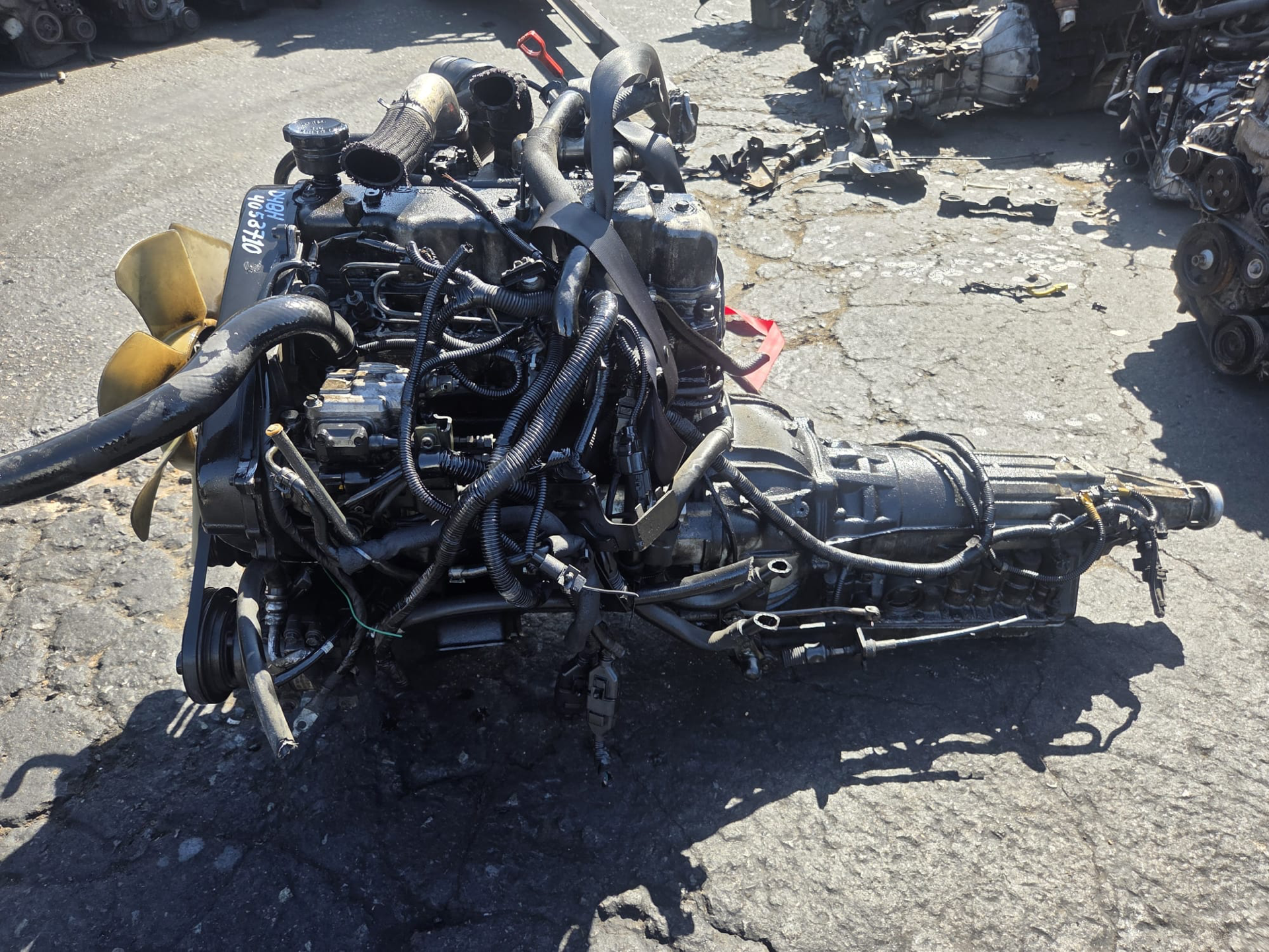 D4BH Turbo Engine 2.5L